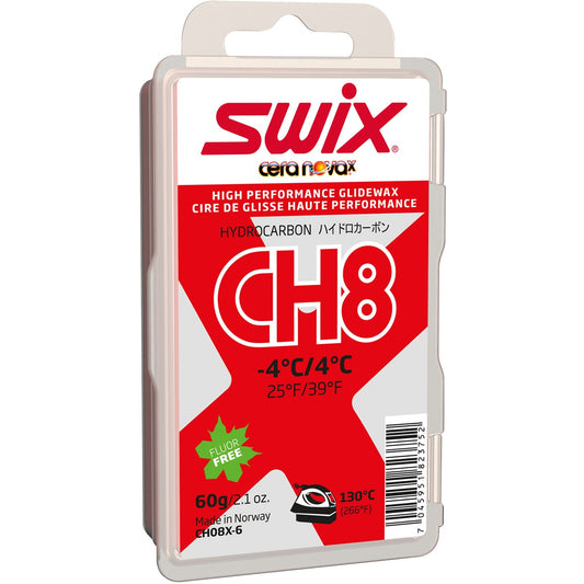 Swix - CH8X 60 Red Mild Warm Wax