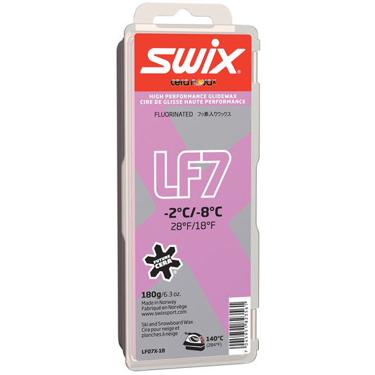 Swix - LF7X Violet Mild Cold Fluor Wax